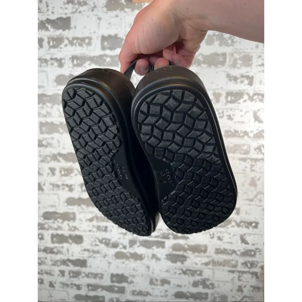 Crocs | women black rubber sandals